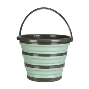 Seau rtractable 10L en silicone avec bec verseur