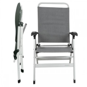 Fauteuil inclinable alu Confort BAYA SUN