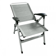 Fauteuil inclinable alu Confort BAYA SUN