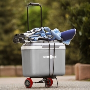 Porte tout pliant PICK UP 30kg  roulettes BRUNNER