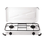 Rchaud gaz 2 feux Blanc