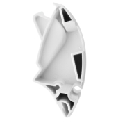 Embout droit Barre frontale store F65S