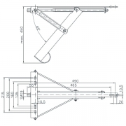 Vrin de caravane WINTERHOFF 400kg Grand modle