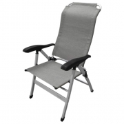 Fauteuil alu Confort haut BAYASUN Gris