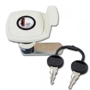 Serrure ZADI DOOR LOCK blanche