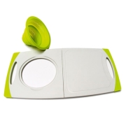 Planche  dcouper avec passoire silicone