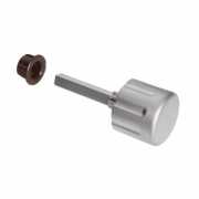 Poigne ronde tige carre 7mm