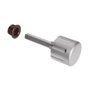 Poigne ronde tige carre 7mm