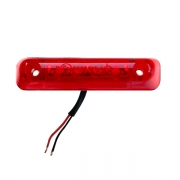 Feu de position arrire  led Jokon rouge 65X16x15mm