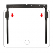 Mcanisme de rallonge de table sur paroi