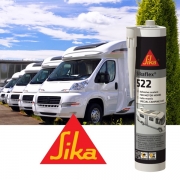 Colle Mastic SIKAFLEX 522 Blanc 300ML