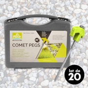 20 piquets de sols Comet 18cm