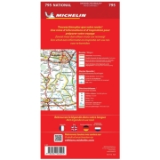 Carte Michelin BENELUX indchirable 2025