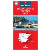 Carte Michelin ESPAGNE PORTUGAL ind�chirable 2026