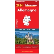 Carte Michelin ALLEMAGNE 2024
