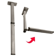 Pied de table pliant 33 x 71,5 cm