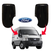 Coques r�tros Noires HTD Camping-Car Ford Transit de 2006 � 2013