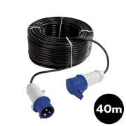 Prolongateur 40m 220V P17 mâle et femelle
