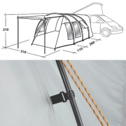 Auvent Fourgon SEBRING  H 1m70  2m10