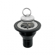 Bonde d'vier droite perage 33mm tuyau 24mm