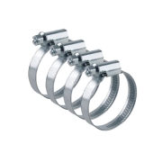4 colliers ruban acier 10/16 mm