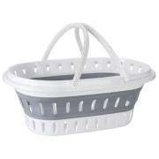 Panier  linge pliable en silicone 58 x 38 cm 25 L