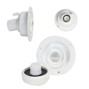 Coupelle courte avec bouchon  cl blanche