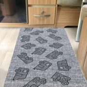 Tapis Retaillable Runner Camping 500 x 51,5 cm Gris