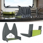 Support de plaque de caravane pour camping-car, camping-car, bateau,  placard, sac de rangement de vaisselle – les meilleurs produits dans la  boutique en ligne Joom Geek