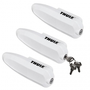 Serrure Universal Lock Thule blanc - Lot de 3