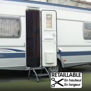 Moustiquaire de porte retaillable 185 x 65 cm