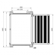 Marchepied manuel THULE Slide-Out 400