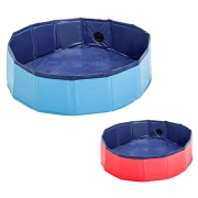 Piscine pliable pour animaux diam 80 x H 20 cm