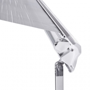 Store Thule Omnistor 6300 Blanc de 2m60  4,50m Toile Gris Mystic