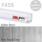 Store Fiamma F45S Blanc de 1m90  4m50 Royal Grey