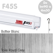 Store Fiamma F45S Blanc de 1m90  4m50 Royal Grey