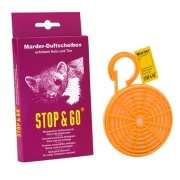 Bloc odorant r�pulsif � martre STOP & GO