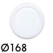 Plafonnier LED 12V 5W 168mm 250LM blanc