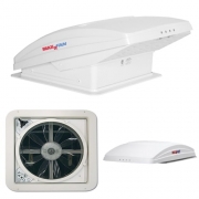 Lanterneau Maxxair Deluxe blanc 40x40