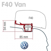 Adaptateur store Fiamma F40 Van pour VW T5-T6