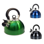 Bouilloire inox  sifflet 2,5 L
