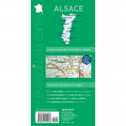 Carte Michelin Guide vert Alsace