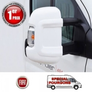 Coques rtros fourgon CARBEST Blanches Ducato de 2007  2024