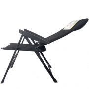Fauteuil matelass alu Skye 3D Noir BRUNNER