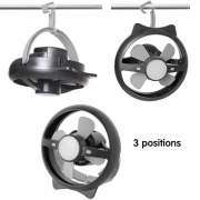 Ventilateur Lampe 12V ATMO rechargeable