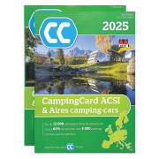Guide ACSI 2025 Aires de services + Campingcard