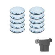 Coussins filtrants pour Filtre  gaz Truma - lot de 10
