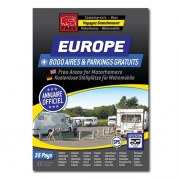 Guide EUROPE Aires de CC et parkings gratuits