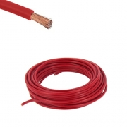 Bobine 10 m cable lectrique 2,5 mm Rouge