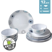 Lot de vaisselle Mlamine DEEP SEA